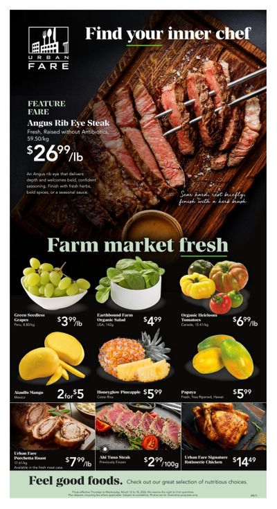 Urban Fare Flyer March 12 to 18