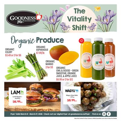 Goodness Me Flyer March 11 to 17