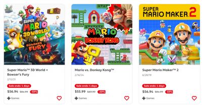 Nintendo Canada Mario Day Sale: Save up to 90% on Select Games
