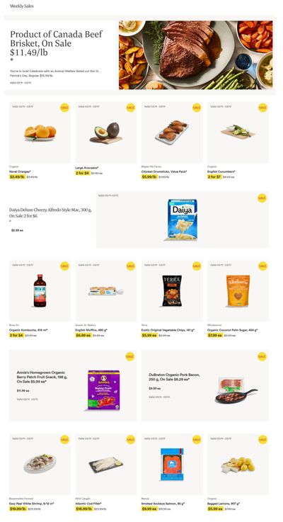 Whole Foods Market (West) Flyer March 11 to 17