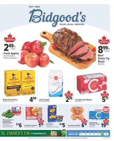 Bidgood's Flyer March 12 to 18
