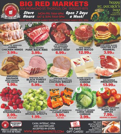 Big Red Markets Flyer March 12 to 18