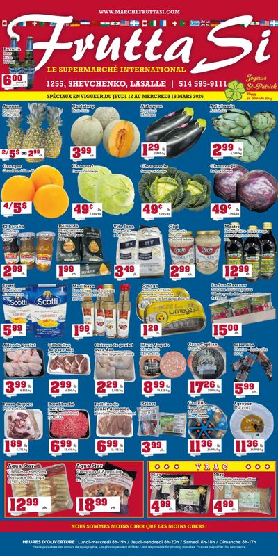 Frutta Si Flyer March 12 to 18
