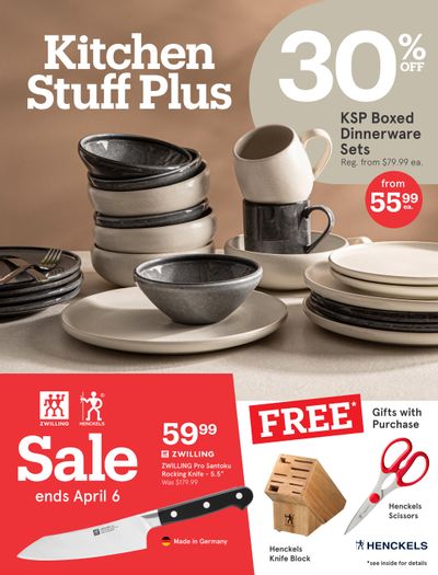 Kitchen Stuff Plus Flyer March 12 to 22