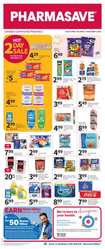 Pharmasave (Atlantic) Flyer March 13 to 19