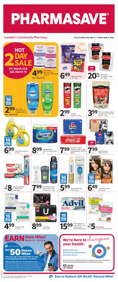 Pharmasave (ON & West) Flyer March 13 to 19