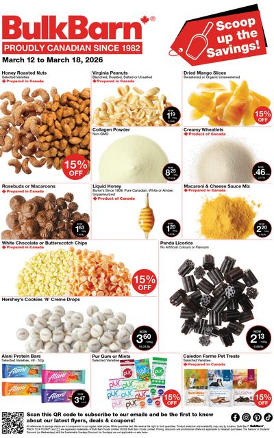 Bulk Barn Flyer March 12 to 18