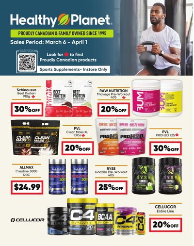 Healthy Planet Flyer March 12 to April 1