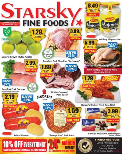 Starsky Foods Flyer March 12 to 18