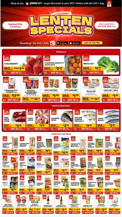 Seafood City Supermarket (ON) Flyer March 12 to 18