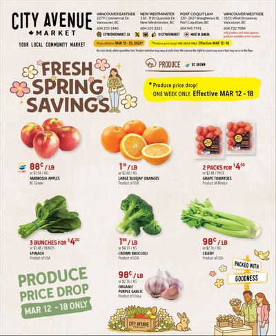 City Avenue Market Flyer March 12 to 25