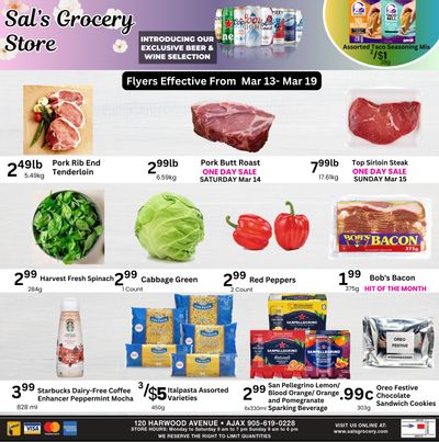 Sal's Grocery Flyer March 13 to 19