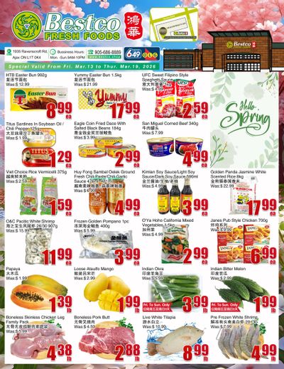 BestCo Food Mart (Ajax) Flyer March 13 to 19
