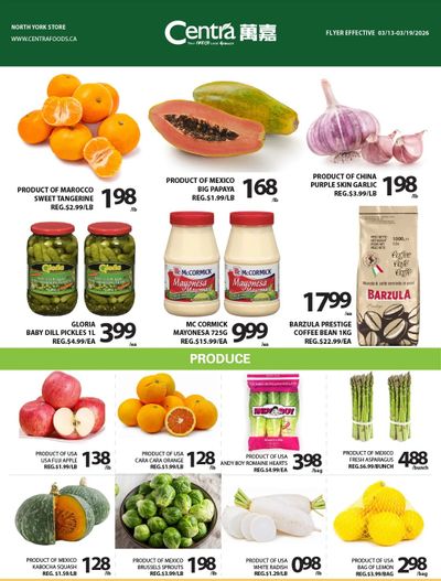 Centra Foods (North York) Flyer March 13 to 19