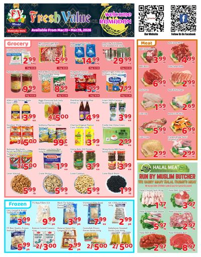 Fresh Value (Etobicoke) Flyer March 13 to 19