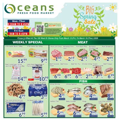 Oceans Fresh Food Market (Brampton) Flyer March 13 to 19