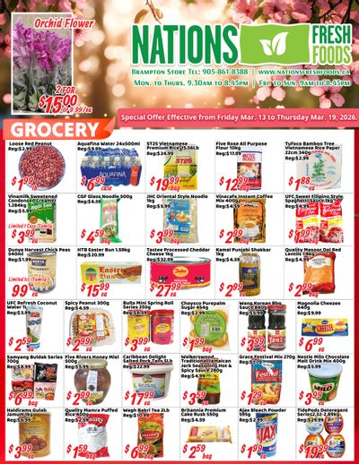 Nations Fresh Foods (Brampton) Flyer March 13 to 19