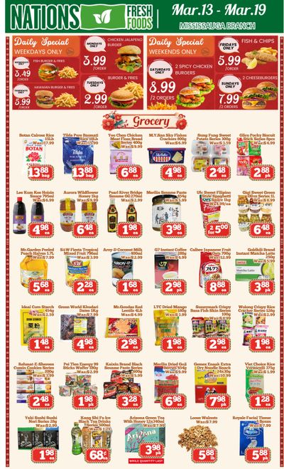Nations Fresh Foods (Mississauga) Flyer March 13 to 19