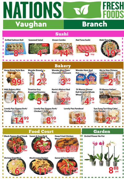 Nations Fresh Foods (Vaughan) Flyer March 13 to 19