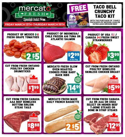 Mercato Fresh Flyer March 13 to 19