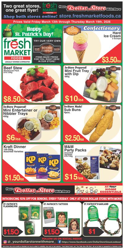 Fresh Market Foods Flyer March 13 to 19