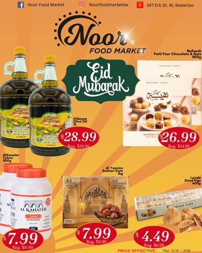 Noor Food Market Flyer March 13 to 19