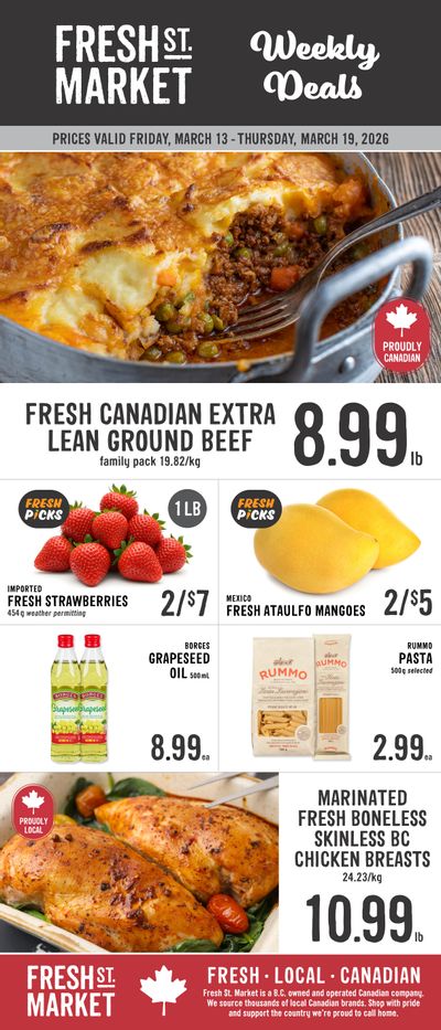 Fresh St. Market Flyer March 13 to 19