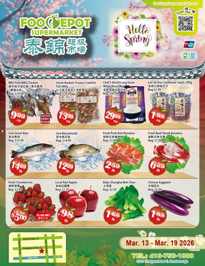 Food Depot Supermarket Flyer March 13 to 19
