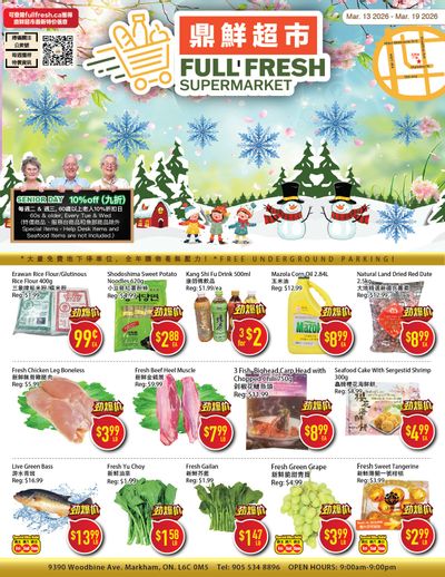 Full Fresh Supermarket Flyer March 13 to 19