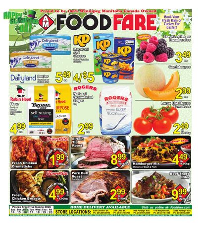 Food Fare Flyer March 14 to 20