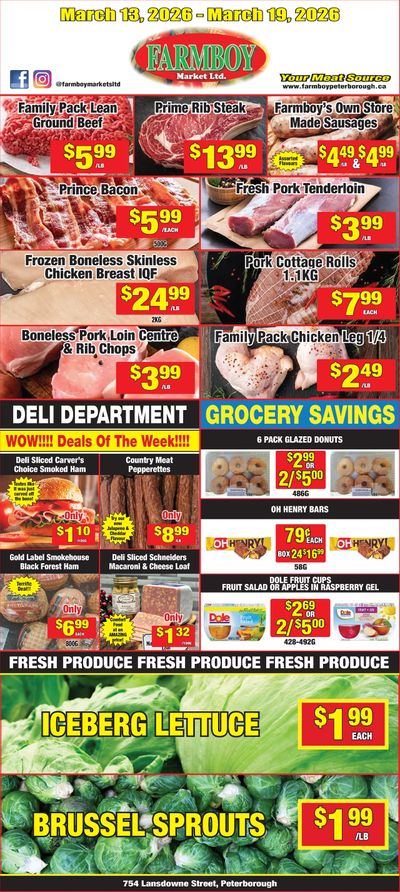 Farmboy Peterborough Flyer March 13 to 19