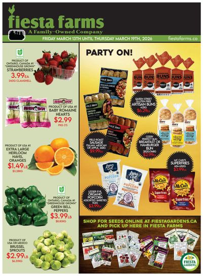 Fiesta Farms Flyer March 13 to 19