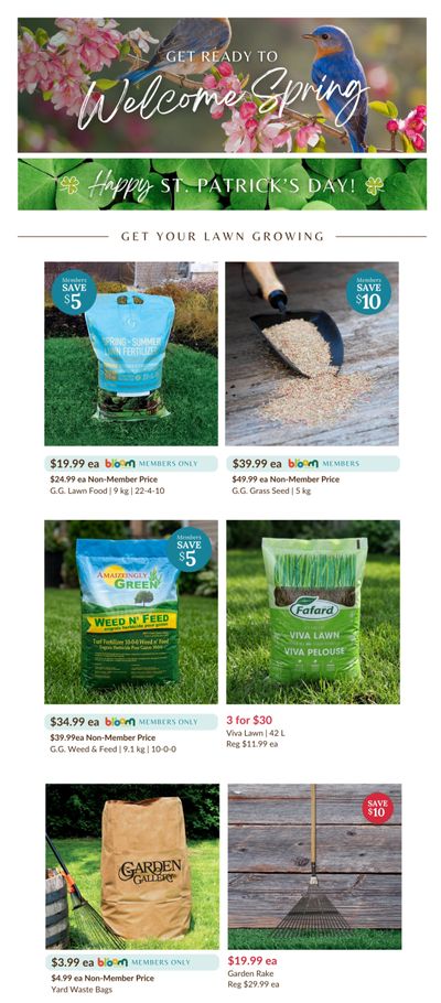 Lakeside Garden Gallery Flyer March 13 to 19