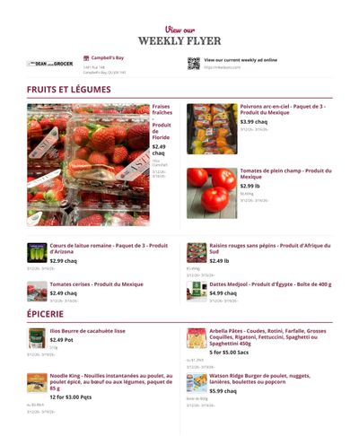 Mike Dean Local Grocer Flyer March 12 to 19