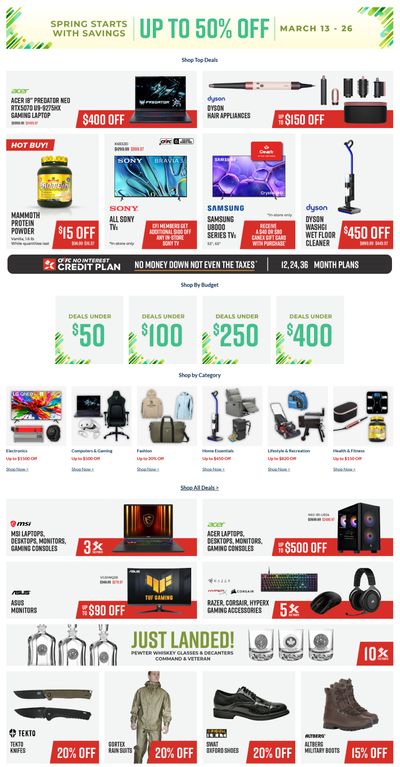 Canex Flyer March 13 to 26