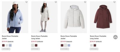 Roots Canada Wintery Essentials Sale: Save up to 40% on Jackets, Parkas, and More