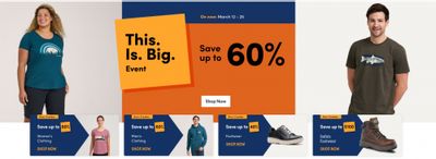 Mark’s Canada: This Is Big Event up to 60% off + Buy One Get One 50% off Denver Hayes & FarWest Footwear