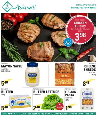 Askews Foods Flyer March 15 to 21