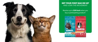 Walmart Canada: Iams Pet Food Rebate up to $20