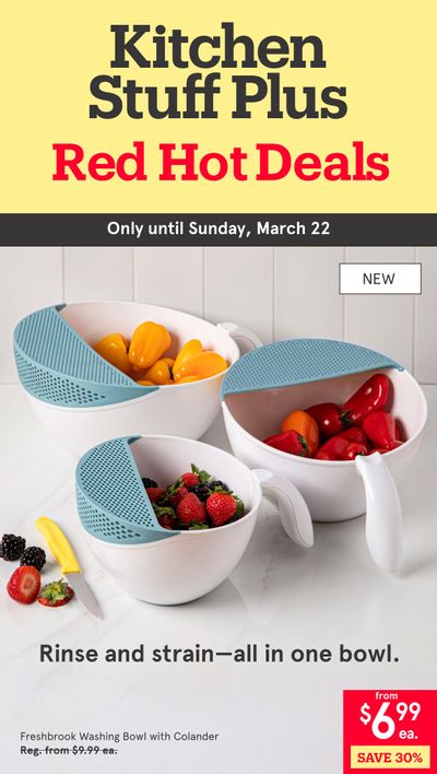Kitchen Stuff Plus Red Hot Deals Flyer March 16 to 22