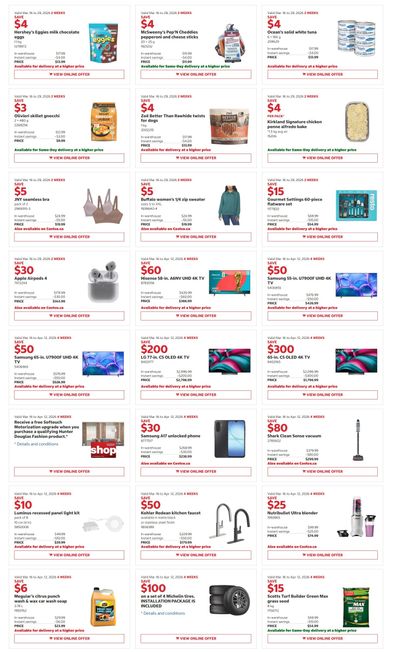 Costco (West, ON, Atlantic Canada) Warehouse Offers March 16 to 29