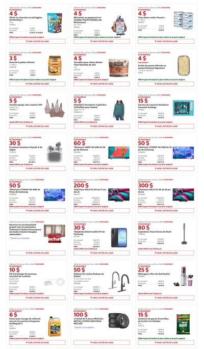 Costco (QC) Warehouse Offers March 16 to 29