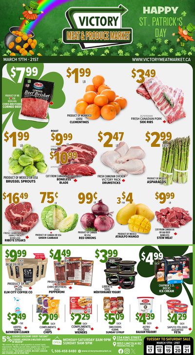Victory Meat Market Flyer March 17 to 21