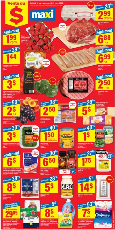 Maxi Flyer March 19 to 25