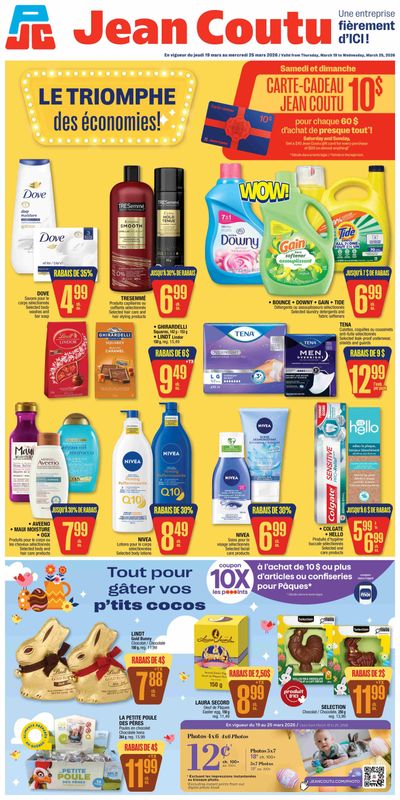 Jean Coutu Flyer March 19 to 25