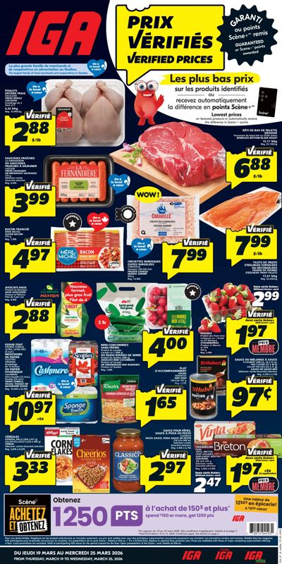 IGA (QC) Flyer March 19 to 25