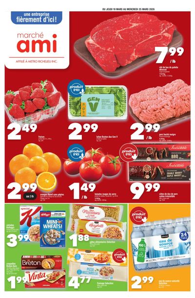 Marche Ami Flyer March 19 to 25