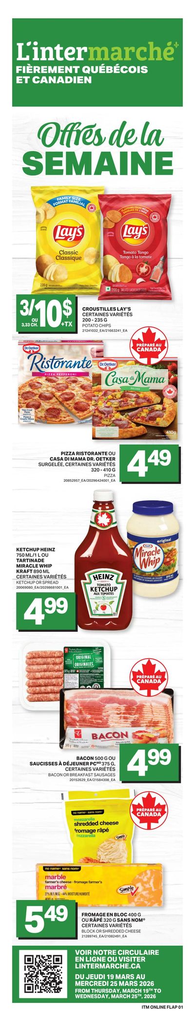 L'inter Marche Flyer March 19 to 25