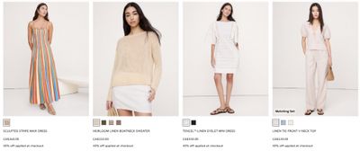 Banana Republic Canada Friends & Family Event Sale: Save 40% Off + Sale up to 50% off
