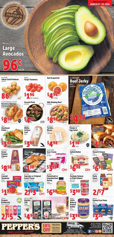 Pepper's Foods Flyer March 17 to 23
